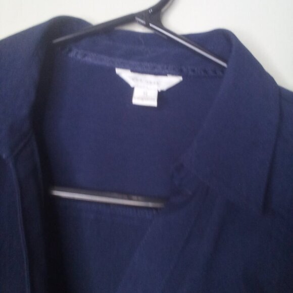 Est 1946 Cato Shirt Blouse S Women 3/4 Sleeve Button Up Pockets Blue - Picture 6 of 16